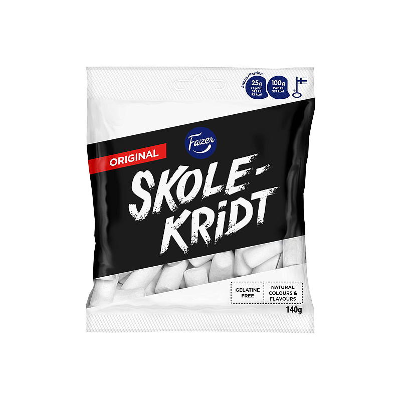 Fazer Skolekritt 140 g Fazer