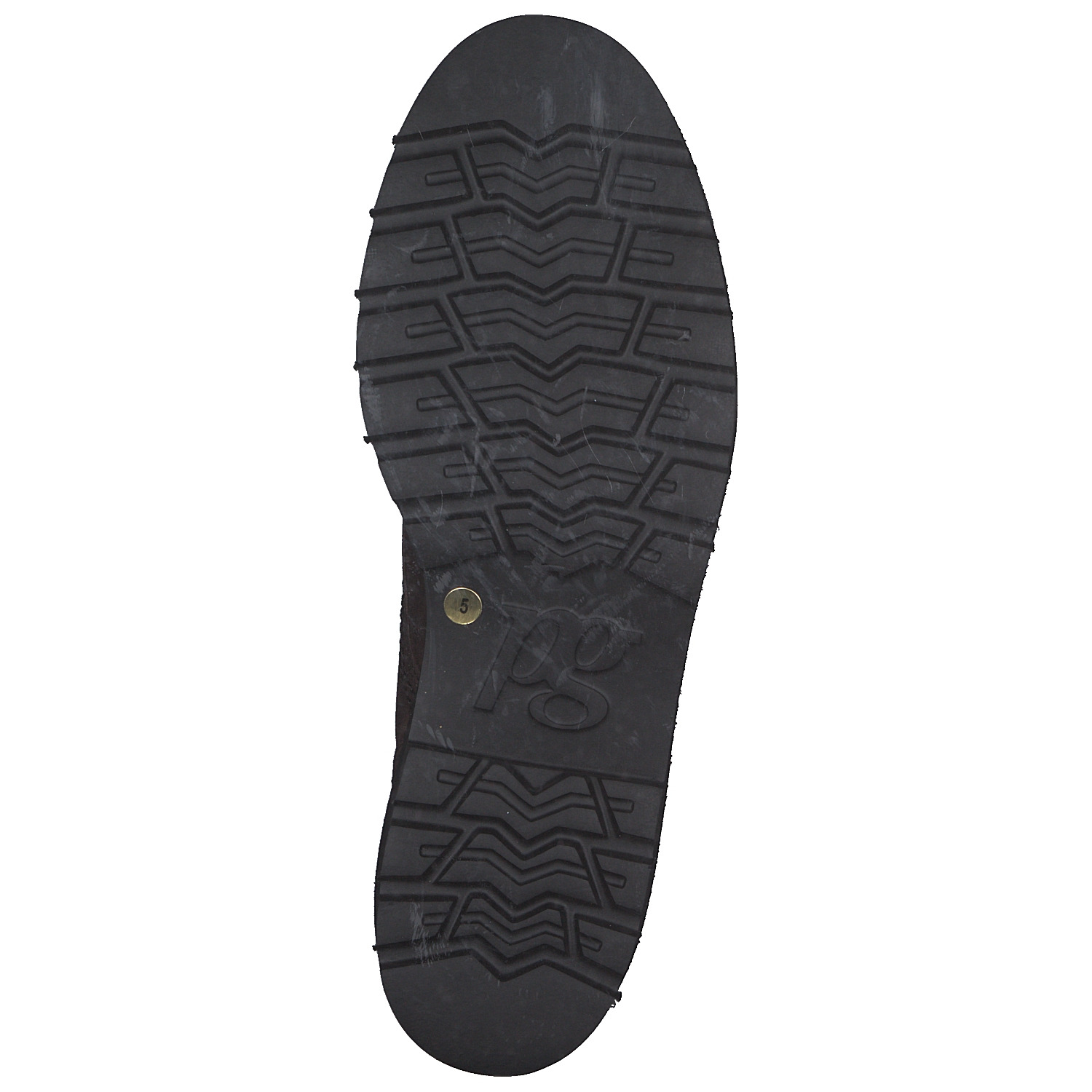 Paul Green 9716, Stiefeletten, Damen, coffee/black