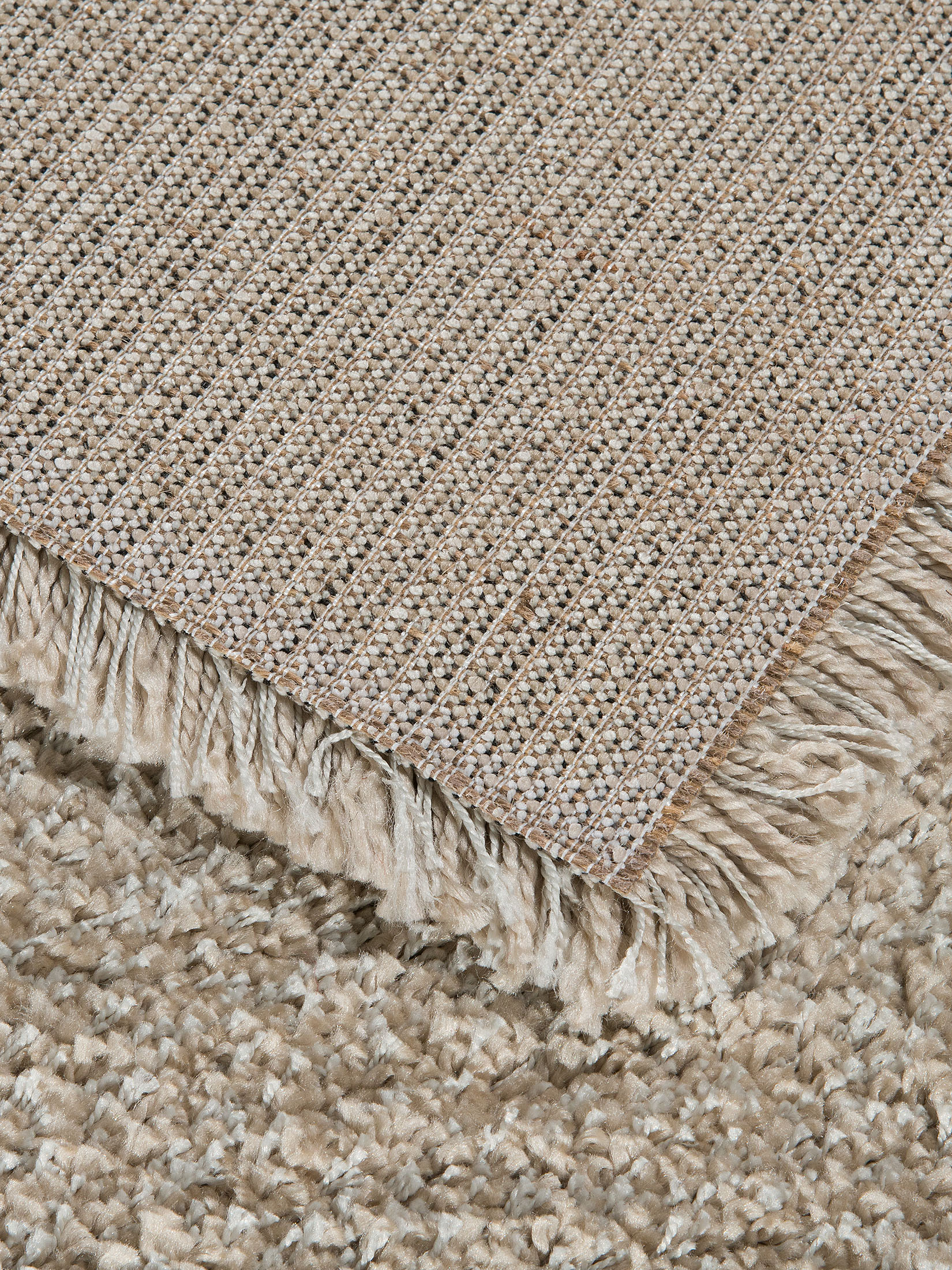Creation Hochflor-Teppich, Beige
