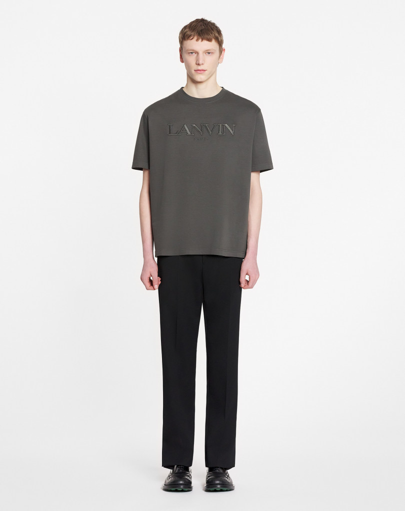 T-SHIRT CLASSIQUE BRODÉ LANVIN PARIS