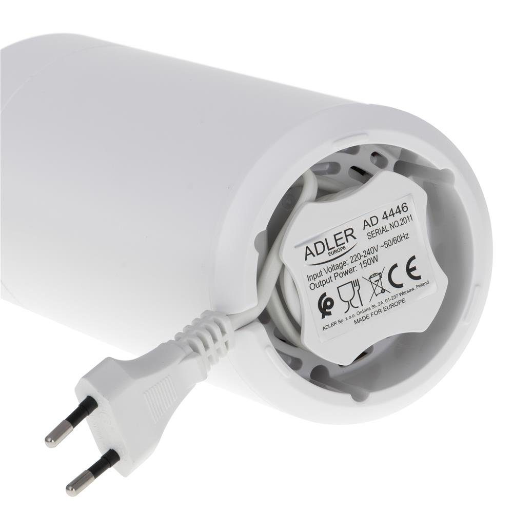Adler Kaffeemühle AD 4446wg, elektrisch, aus Edelstahl, 150 W, Gewürzmühle, Chillimühle