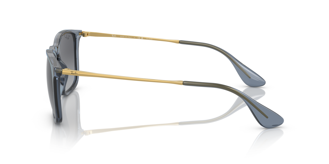 CHRIS - Albastru lucios, gri transparent
