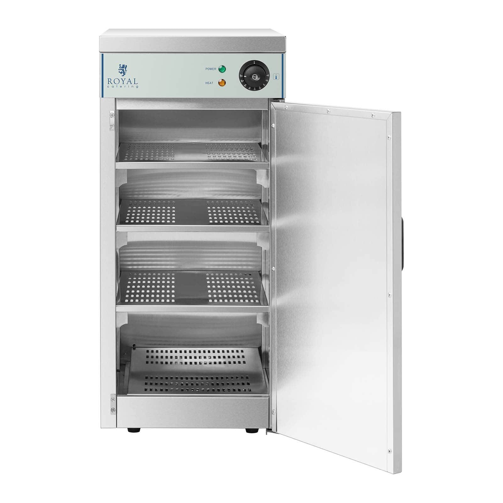 Royal Catering Tassenwärmer Tellerwärmeschrank Wärmeschrank Tellerwärmer Geschirrwärmer 800 Watt