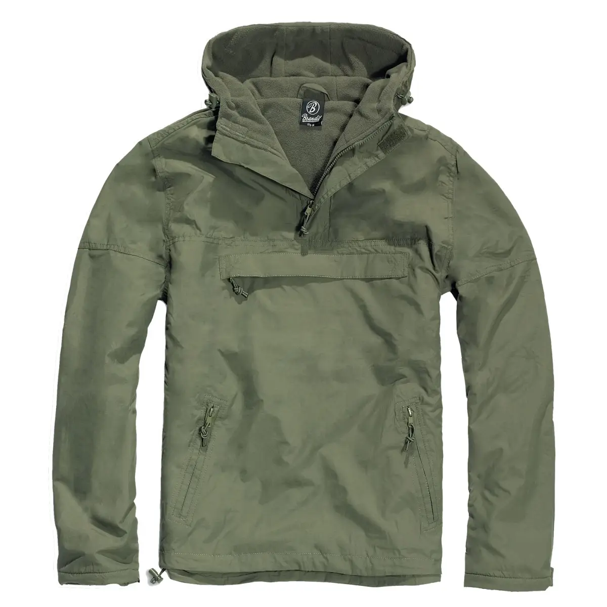 Hooded Windbreaker oliv