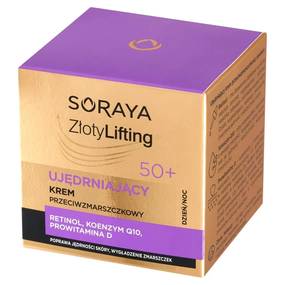 Soraya Golden Lifting Firming Anti-rynke Creme 50+ 50ml