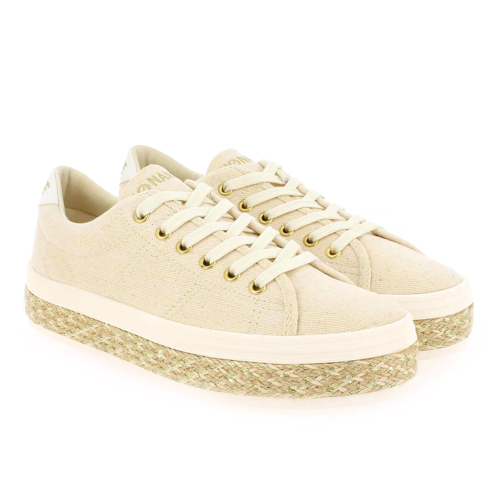 No Name  MALIBU SNEAKER OVER - Beige