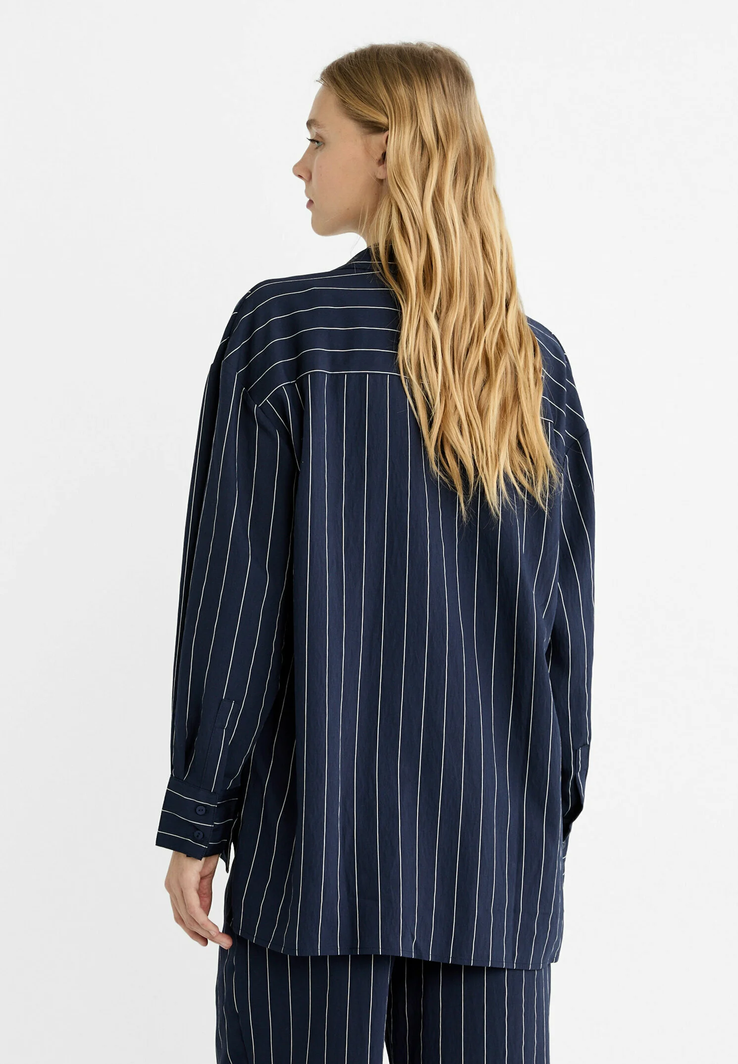 Camisa Stradivarius STRAIGHT TEXTURED