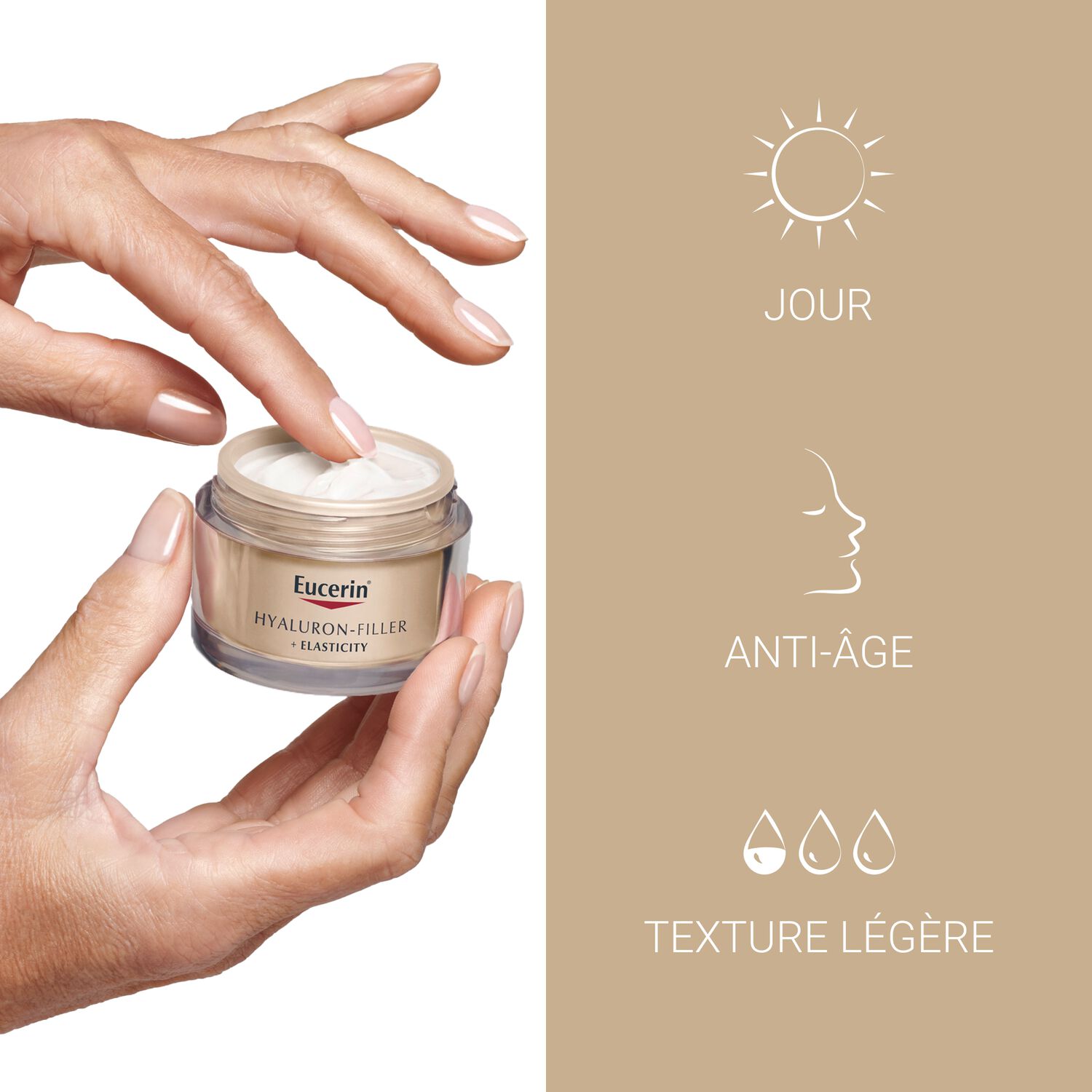 Eucerin Hyaluron-Filler + Elasticity SPF15 Crème de Jour Anti-Age