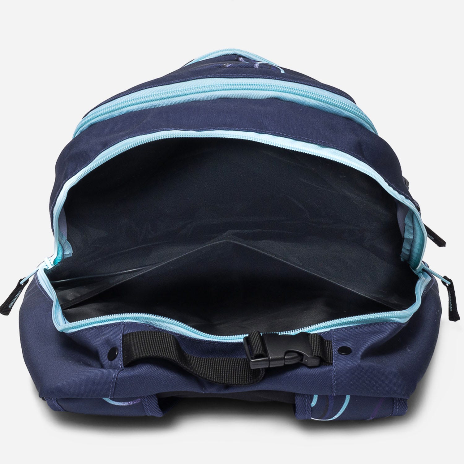 Sac à dos BODYPACK marine et vert d'eau en textile