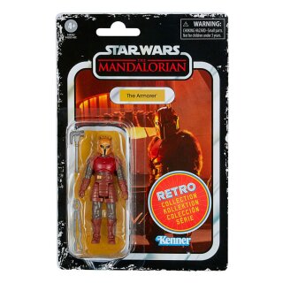 Star Wars The Mandalorian Retro Collection Actionfigur 2022 The Armorer 10 cm