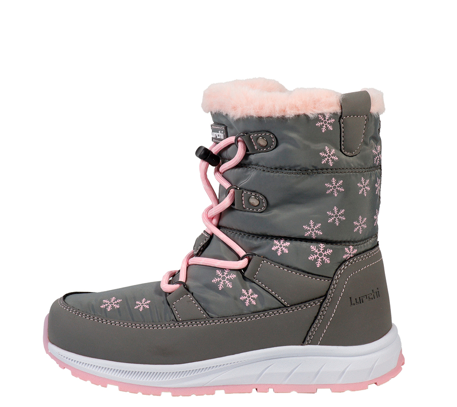 Lurchi Schneestiefel Alby-TEX - grey-rose