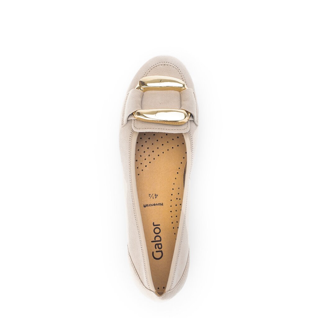 Gabor fashion Eleganter Ballerina beige
