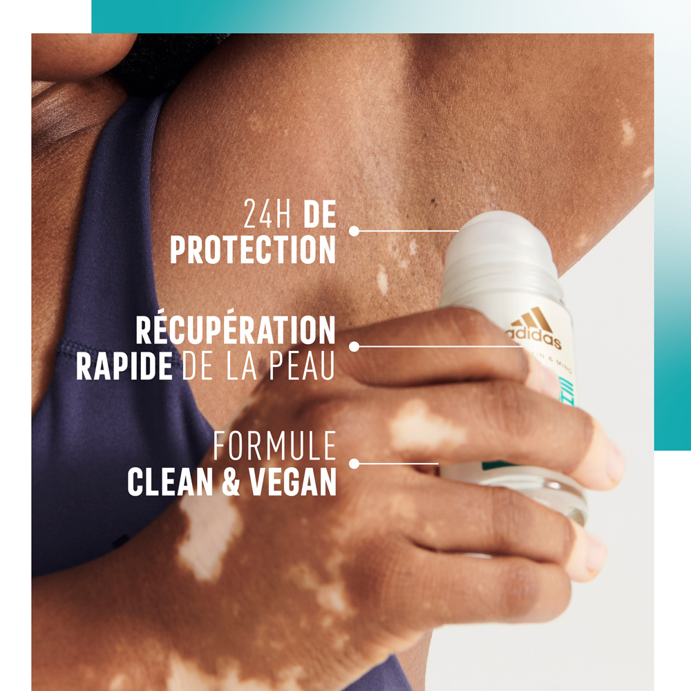 adidas Adidas - Active Skin & Mind - DéodorantInstant Cool Mixte 50 ML Déodorant