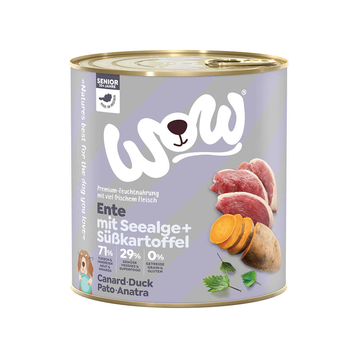 WOW Senior Ente mit Seealgen und Süßkartoffel kaufen bei ZooRoyal