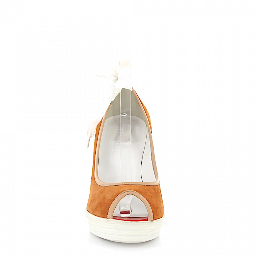 Hogan - Plateausandalen - orange