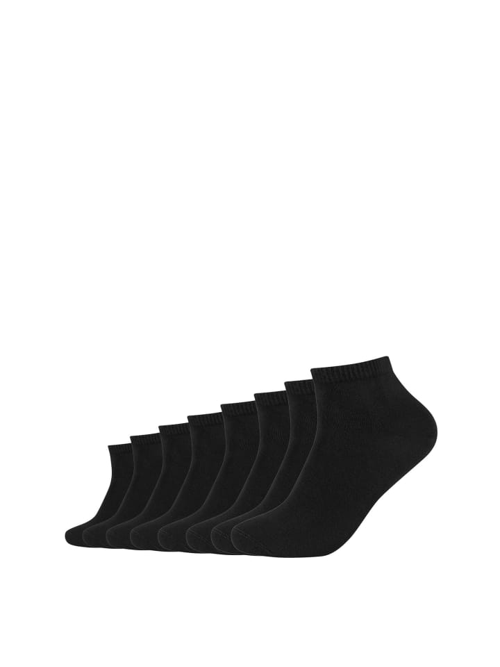 S. Oliver Kurzsocken 8er Pack essentials in Schwarz günstig kaufen