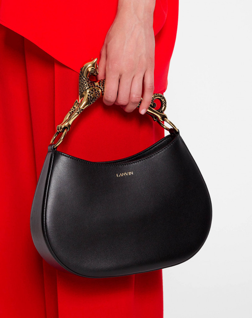 SAC HOBO CAT PM EN CUIR D'AGNEAU