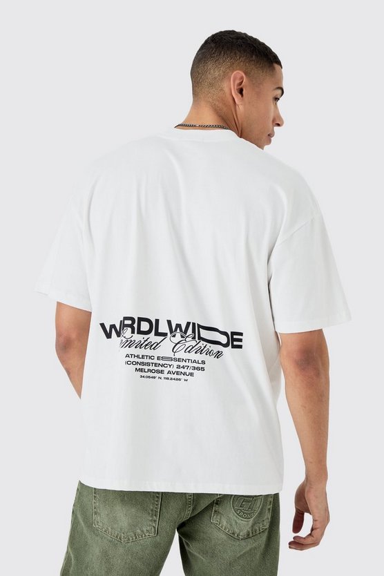 Oversize T-Shirt mit Print
