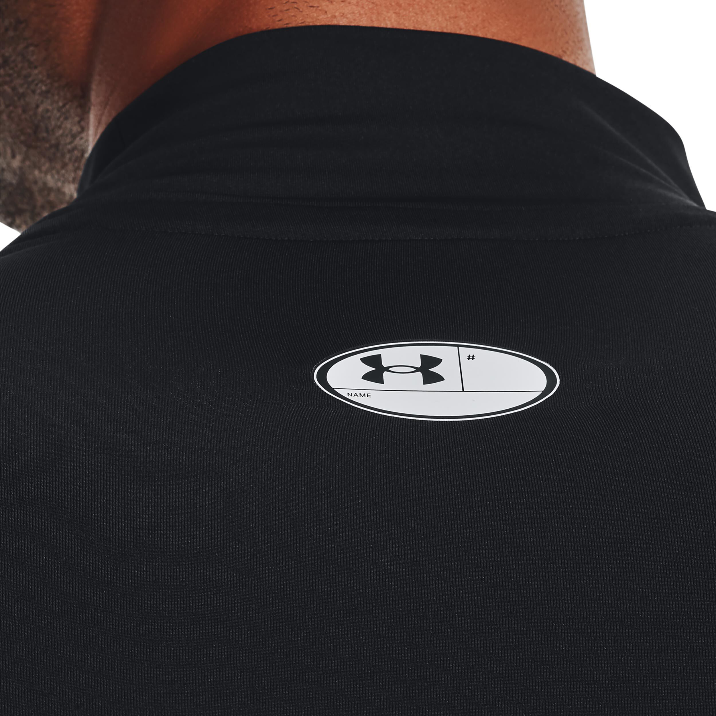 Heatgear Comp Mock Longsleeve Herren - Schwarz