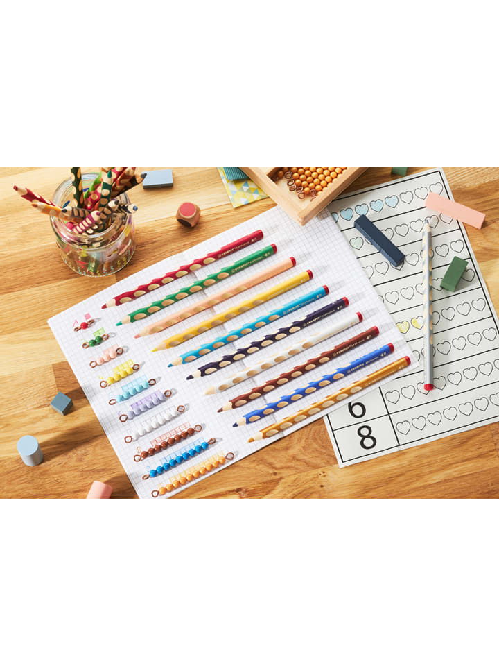 STABILO Buntstifte ''EASYcolors'' - für Rechtshänder - 12 Stück günstig kaufen onesize