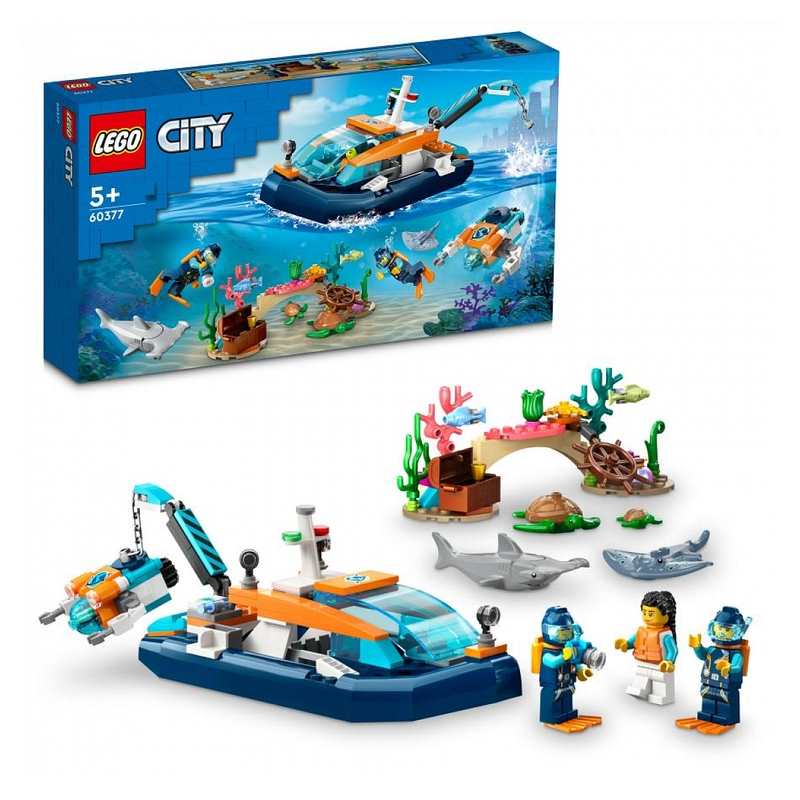 60377 Le bateau dexploration sous-marine, LEGO City