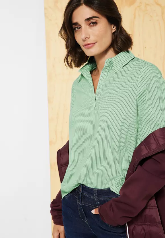 CECIL Bluse mit Streifenmuster
