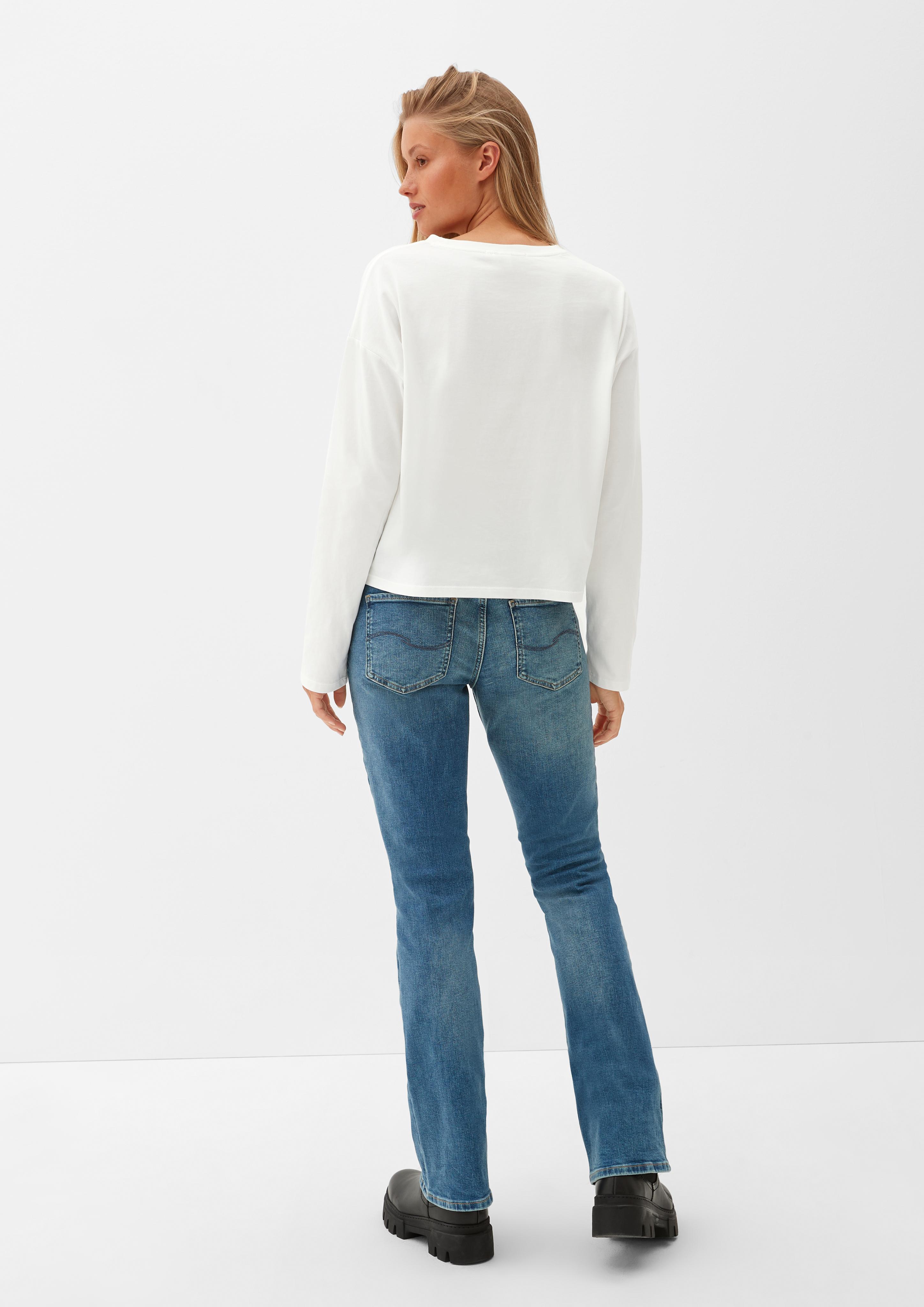 Longsleeve mit Frontprint  2125992-02D0