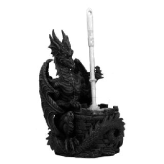 Drachen Toiletten-Bürstenhalter