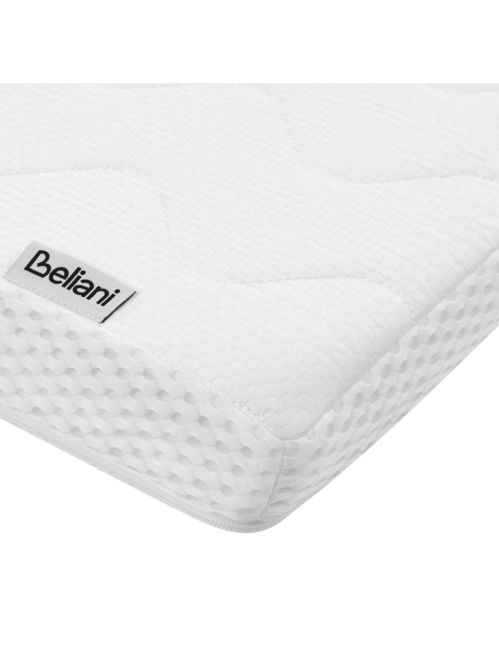 Beliani Topper FROSTY in Weiß - (W) 140 x (H) 6 x (L) 200 cm günstig kaufen onesize
