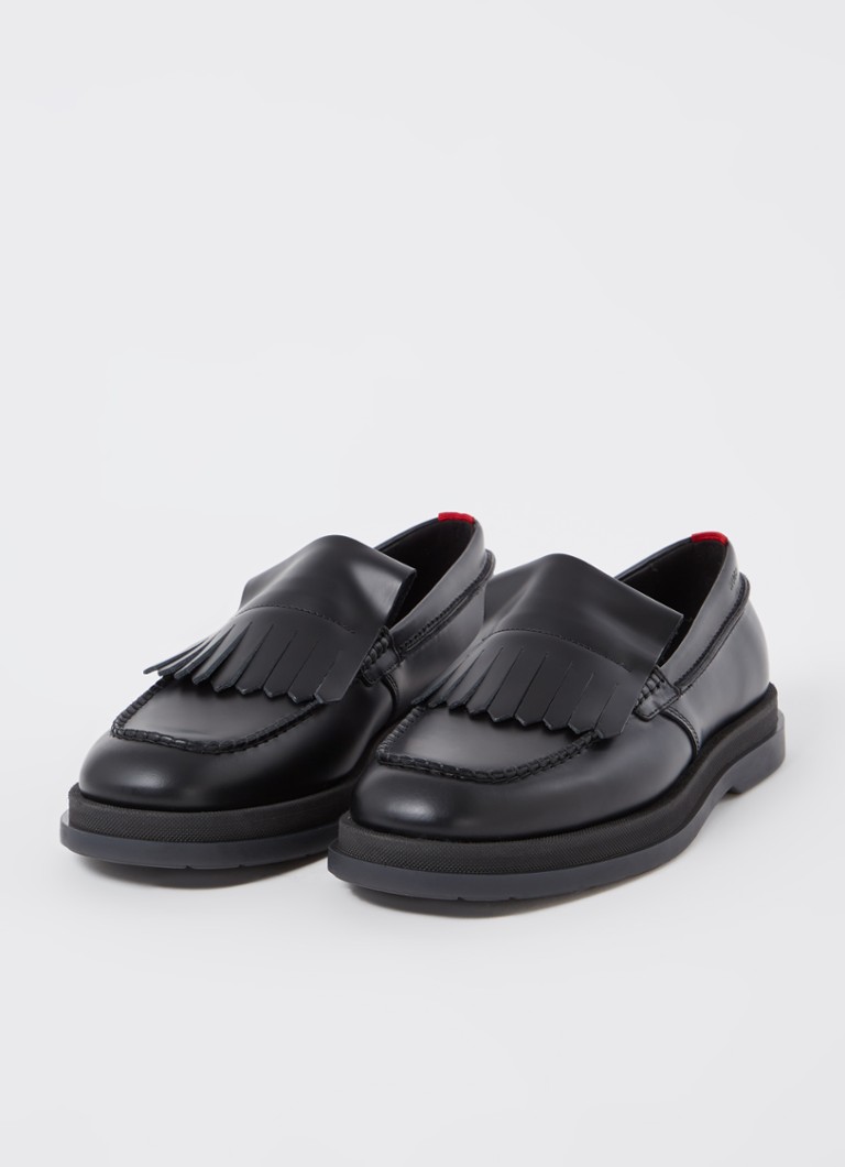 Mocasini din piele HUGO BOSS