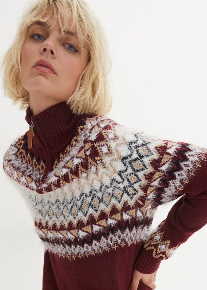 Norweger-Strickkleid