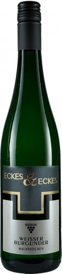 2022 Weißer Burgunder halbtrocken Bio - Weingut Eckes & Eckes