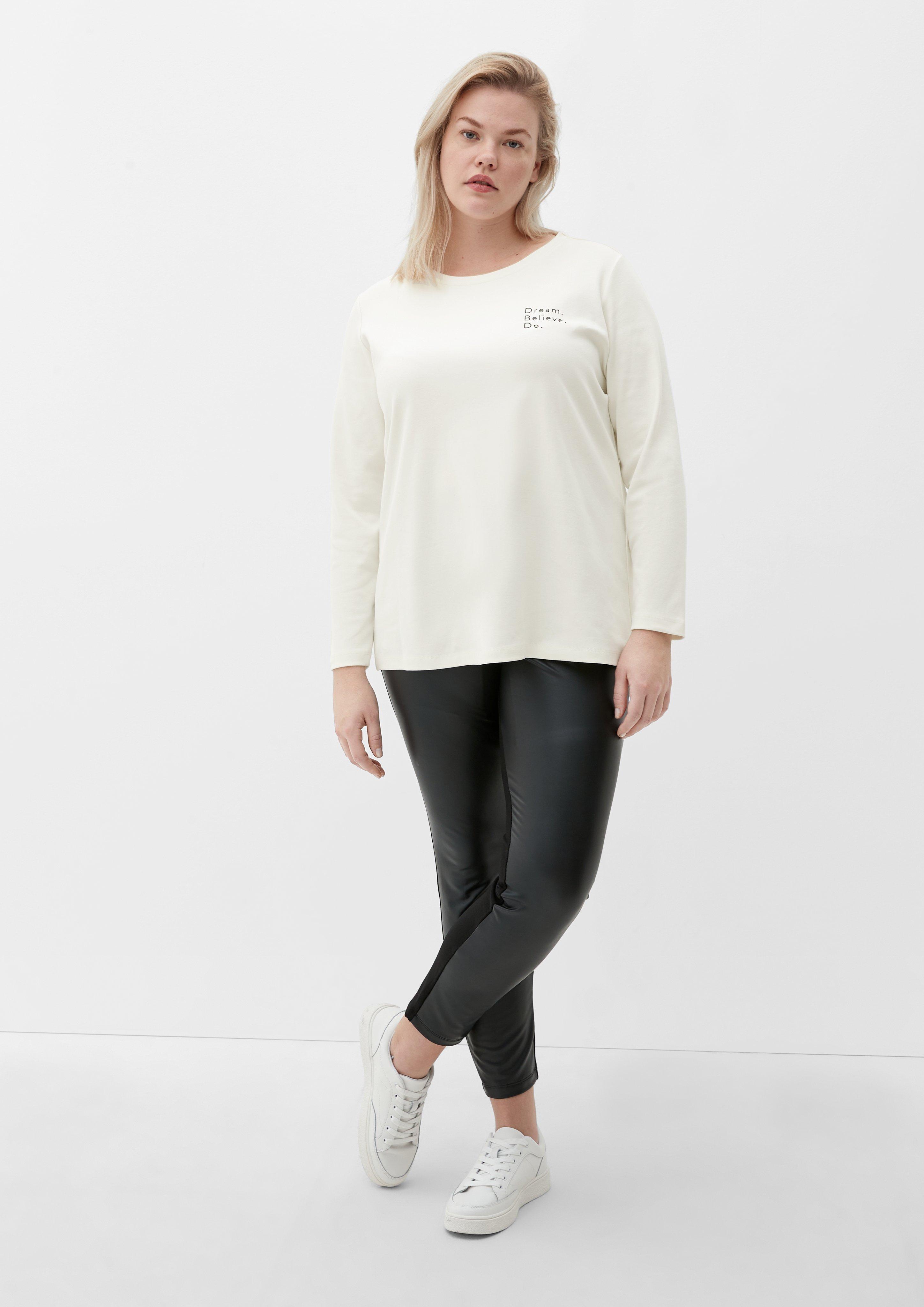 Longsleeve aus Baumwollstretch  2125538-02D0
