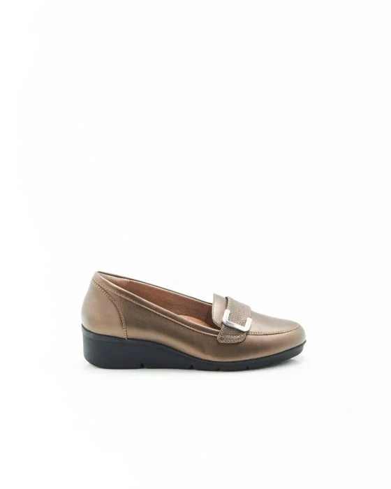Mocassins compensés à boucle Amortyl