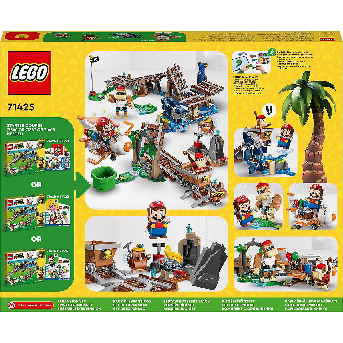 LEGO® Super Mario 71425 Diddy Kongs Lorenritt – Erweiterungsset