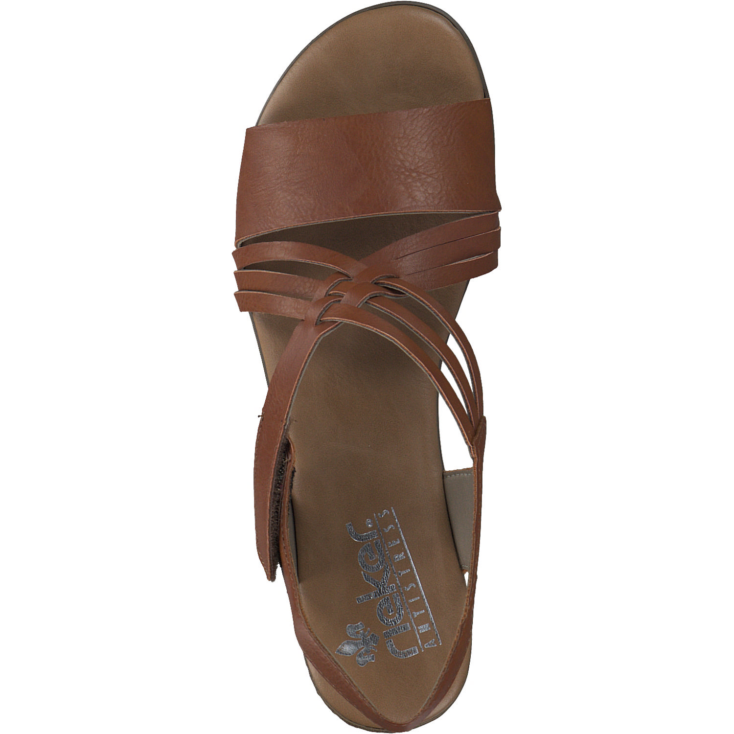 Rieker 60288, Keilsandaletten, Damen, cayenne