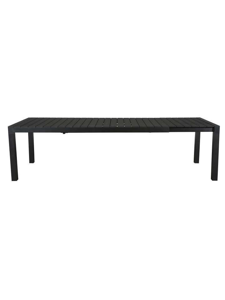 ebuy24 Gartentisch Efour Schwarz 275 x 100 cm günstig kaufen onesize