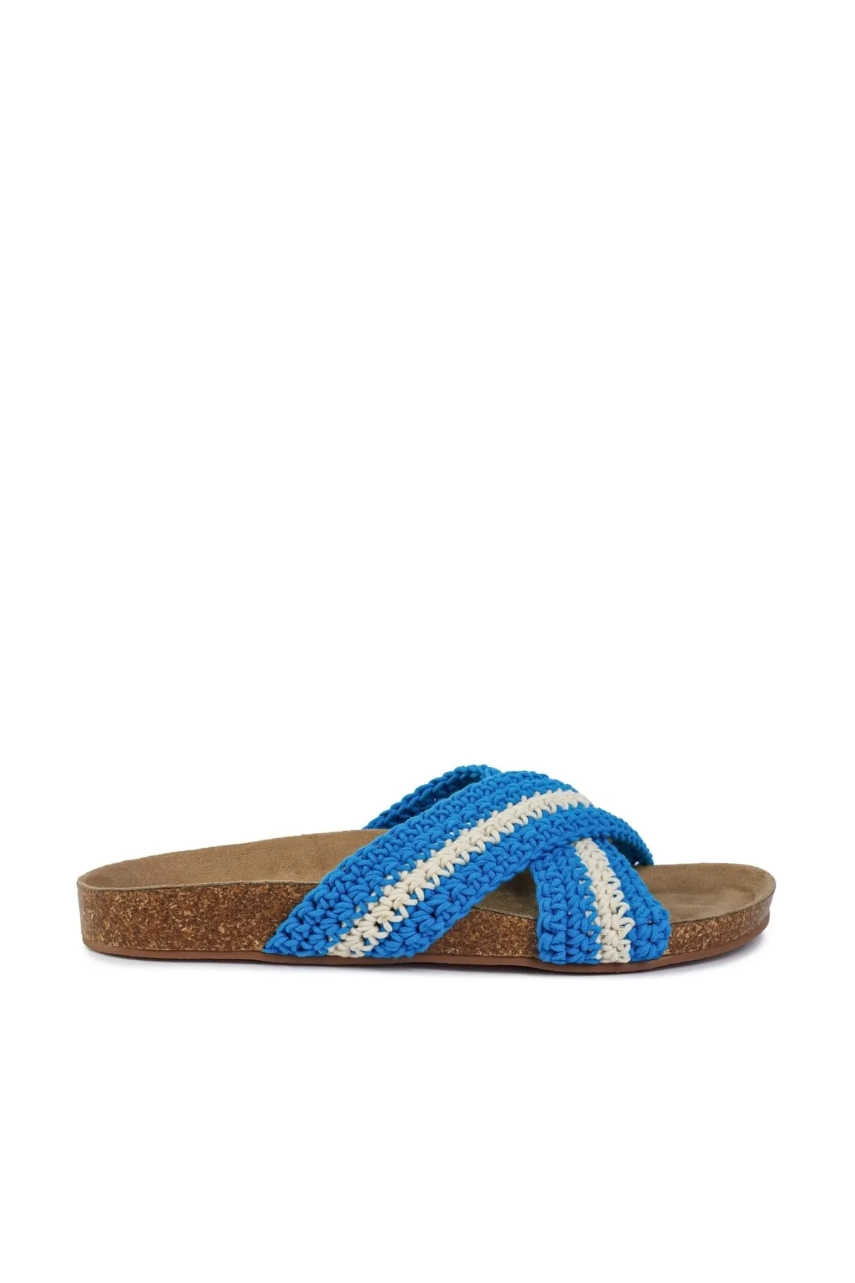 İpekyol  Pantolette - Blau - Flacher Absatz