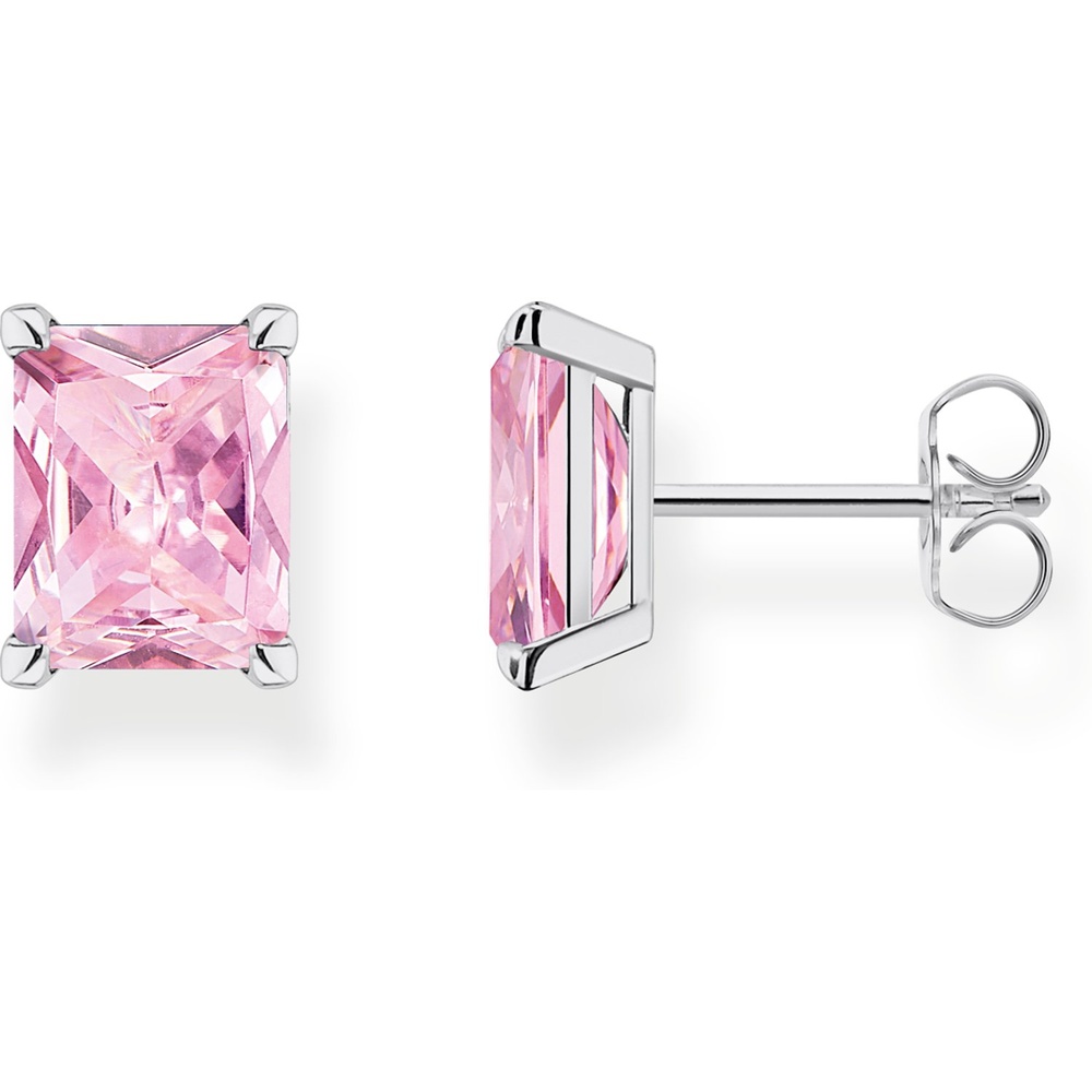 Thomas Sabo Boucles d'oreilles à fermoir à poussette 925 Argent Boucles d'oreilles