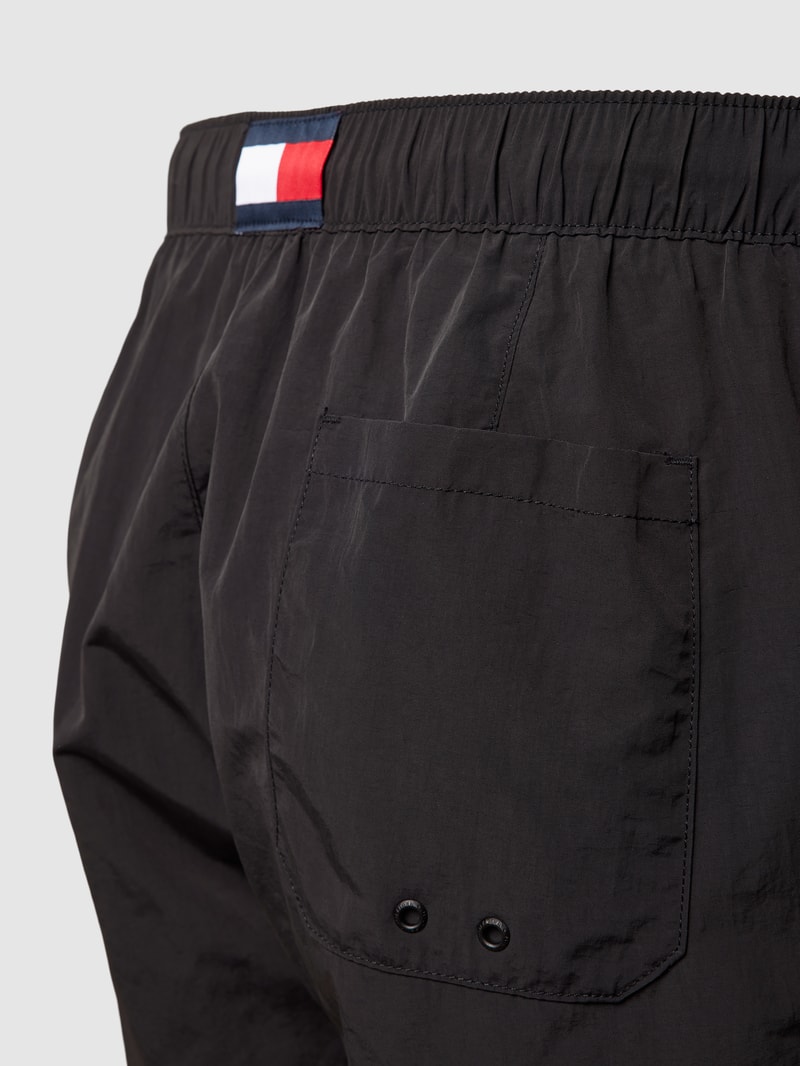 PLUS SIZE Badehose mit elastischem Bund in dunkelblau