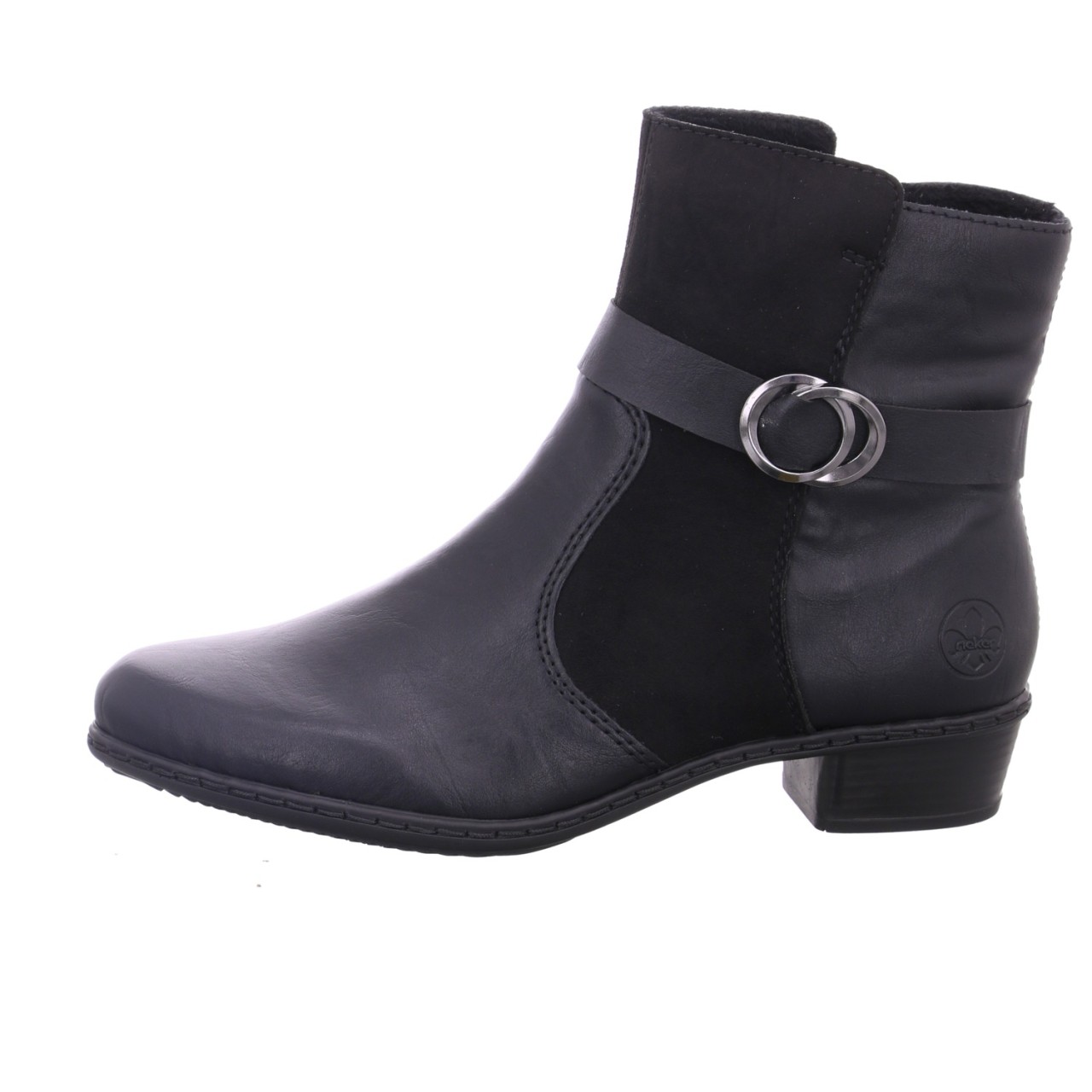 RIEKER Stiefeletten schwarz