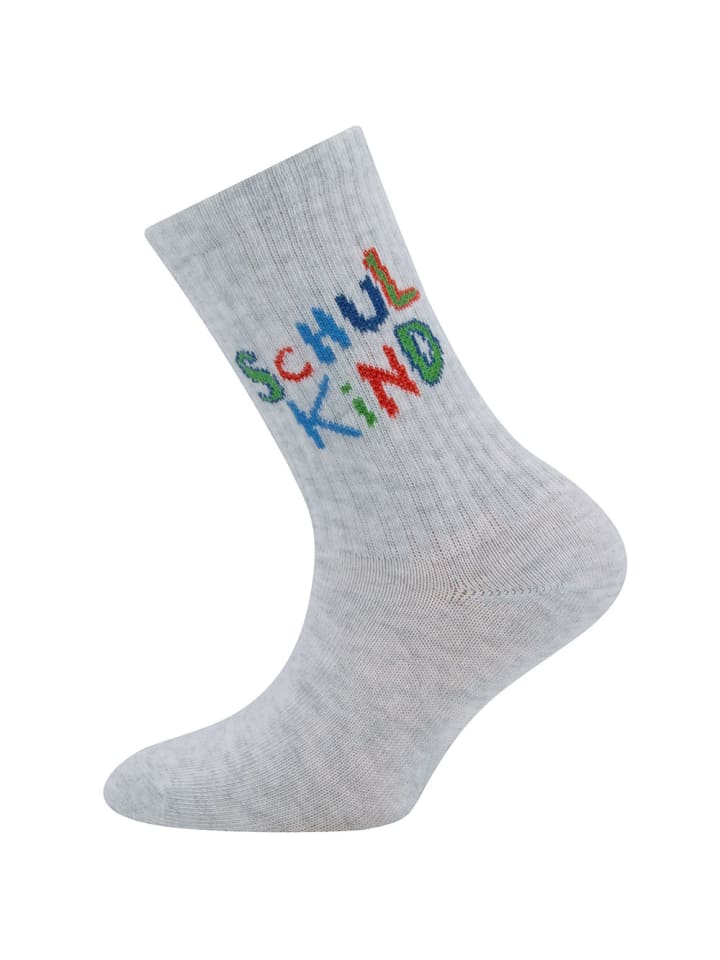 ewers Socken Schulkind in hellsilber meliert günstig kaufen
