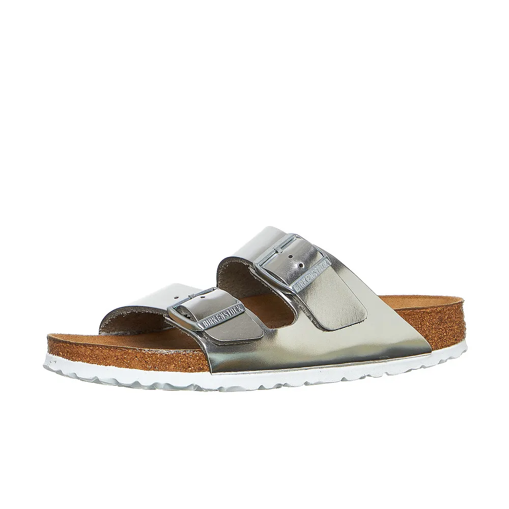 Birkenstock Arizona NL SFB Metallic 1005961 / grau