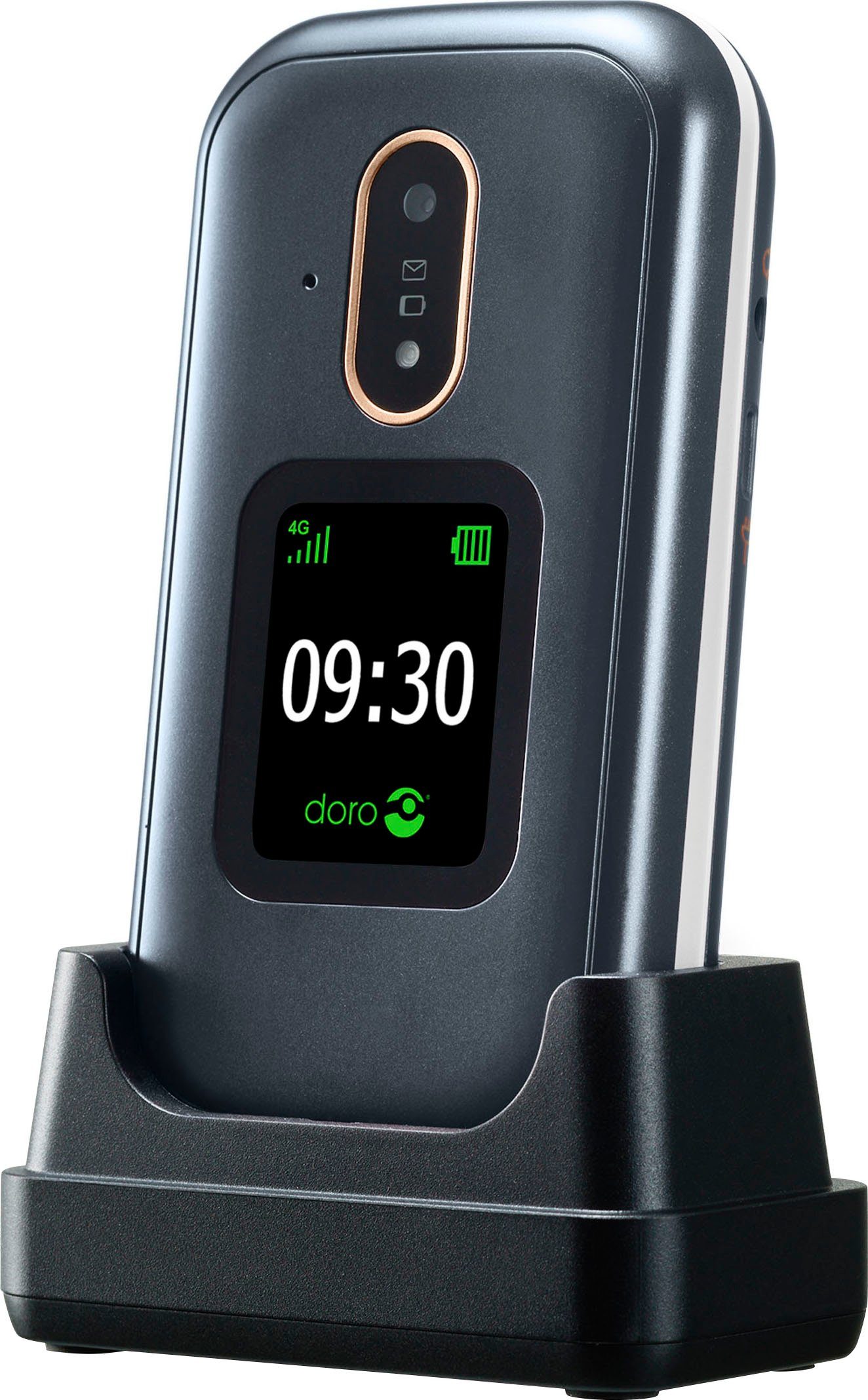 Doro 7080 Smartphone (7,11 cm/2,8 Zoll, 4 GB Speicherplatz, 5 MP Kamera)