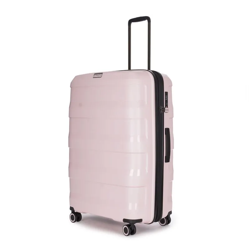 Stratic Straw + - Hartschalen Koffer L (75 cm) - rose