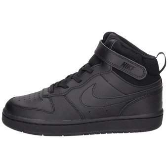 Nike Court Borough Mid 2 Sneaker in schwarz