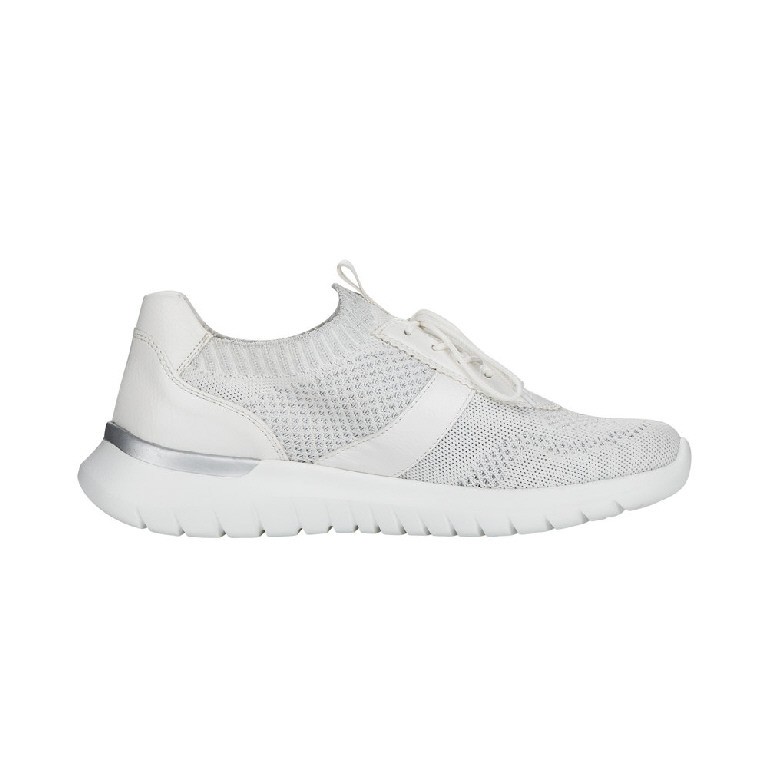 REMONTE Sportliche Slipper weiss