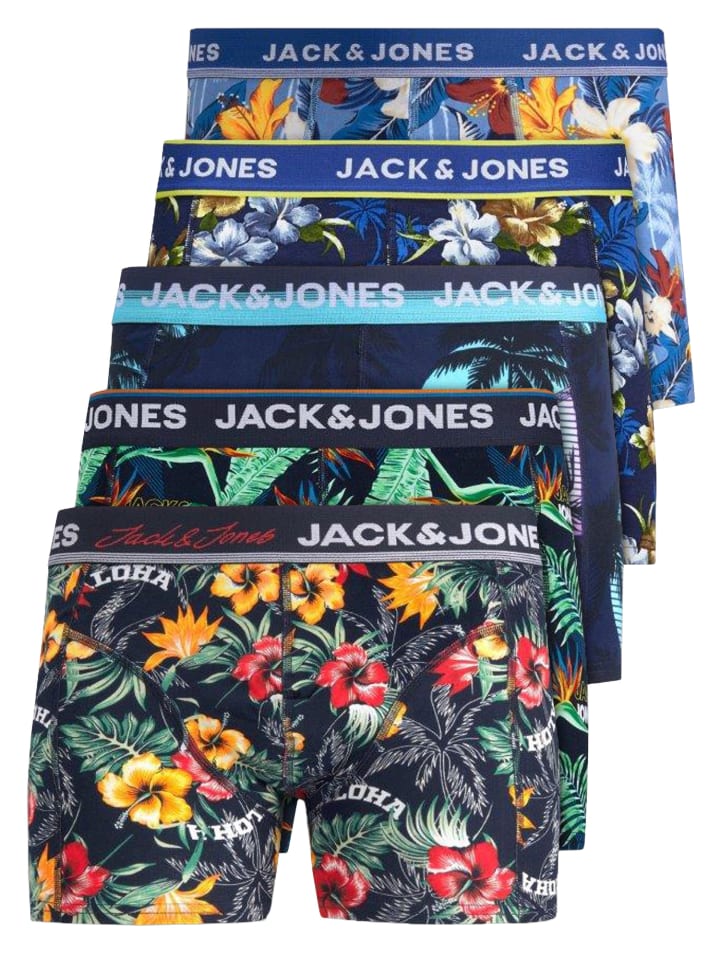 Jack & Jones 5er-Set Unterhosen Panties in Mix 7 günstig kaufen