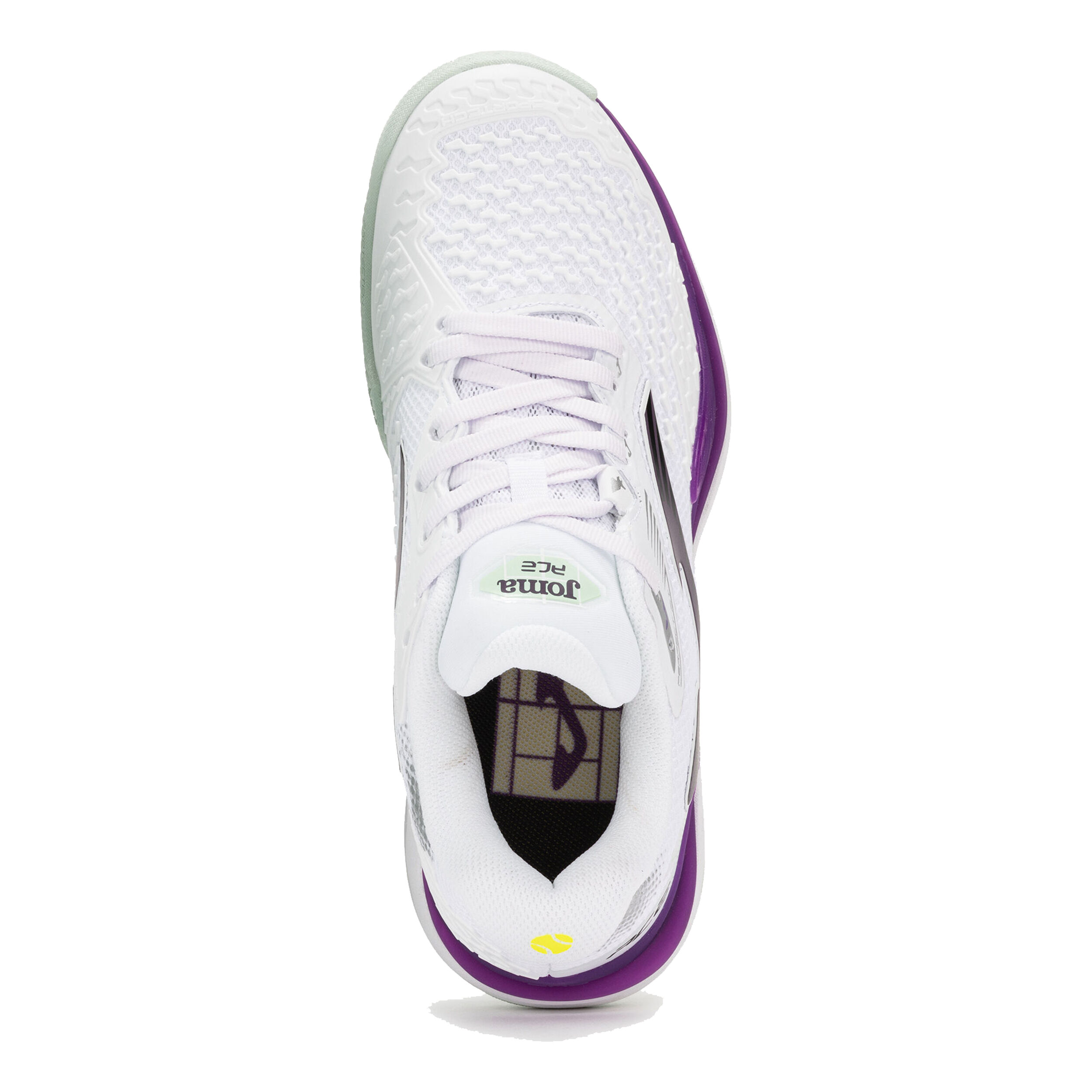 Ace Allcourtschuh Damen - Weiß, Lila