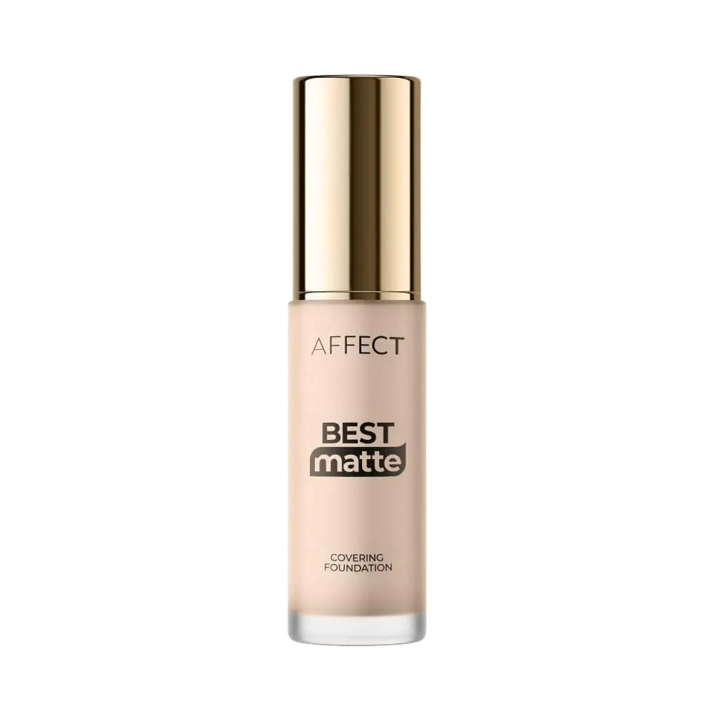 Affect Best Matte - Мат пудер за прекривање, 1N